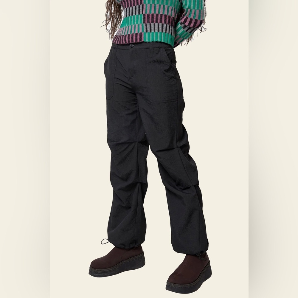 Find Me Now Black Cargo Pants
